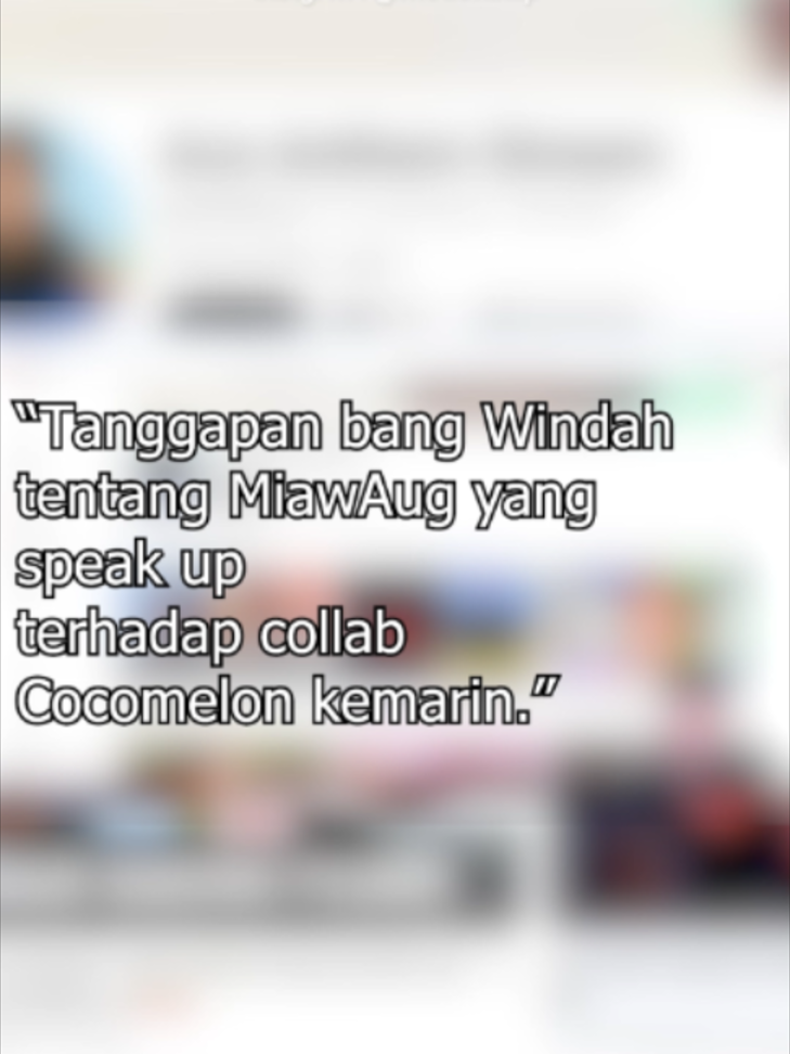 Tanggapan bang Windah aman aja kok guys kata beliau (❁´◡`❁) #windahbasudara #windahmk #motionklip #ezklip #fyp #miawaug #clippers
