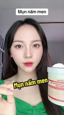 Mụn này dùng active như mụn thông thường không ăn thua đâu phải dùng đúng hoạt chất nhé mấy bà tham khảo toner pad sulfure này nha #sodowe #mụn_nấm_men #kháng_nấm #tonerpad
