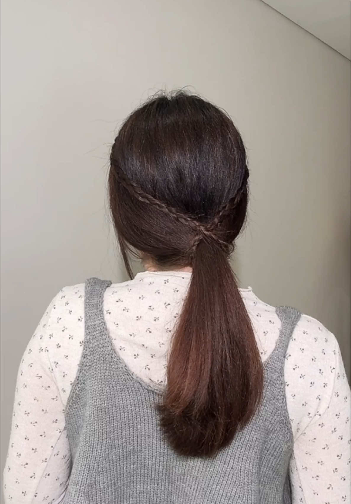 Effortless low ponytail hairstyle ✨ Hope y’all love it  #lowponytail #ponytailhairstyle 