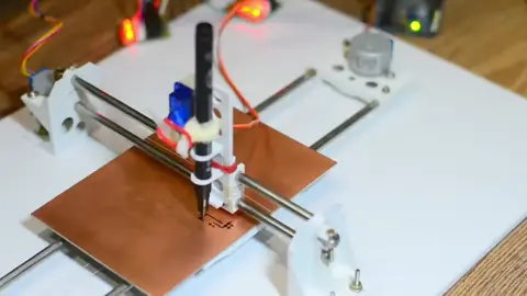 CNC Machine for PCB Milling and Engraving #drone #ai #شعب_الصيني_ماله_حل😂😂 #cnc #robot 