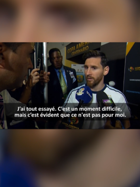 🇦🇷😳 Il y a 10 ans, Messi annonçait sa retraite internationale après une 4ème finale perdue avec l'Argentine... le reste appartient à l'histoire 🐐 #FIFAWorldCup #Football #beINFWC2026 #Argentine #Messi