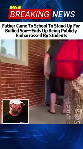 Father Came To School To Stand Up For Bullied Son—Ends Up Being Publicly Embarrassed By Students
 #foryou #usa #newstory #crimealert#foryou 