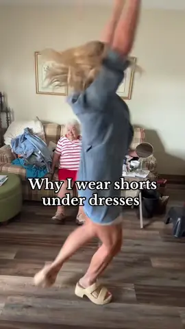 Who else wears shorts so it doesn’t all hang out 🤣 #fyp #shorts #fashioninspo #funny #genx 