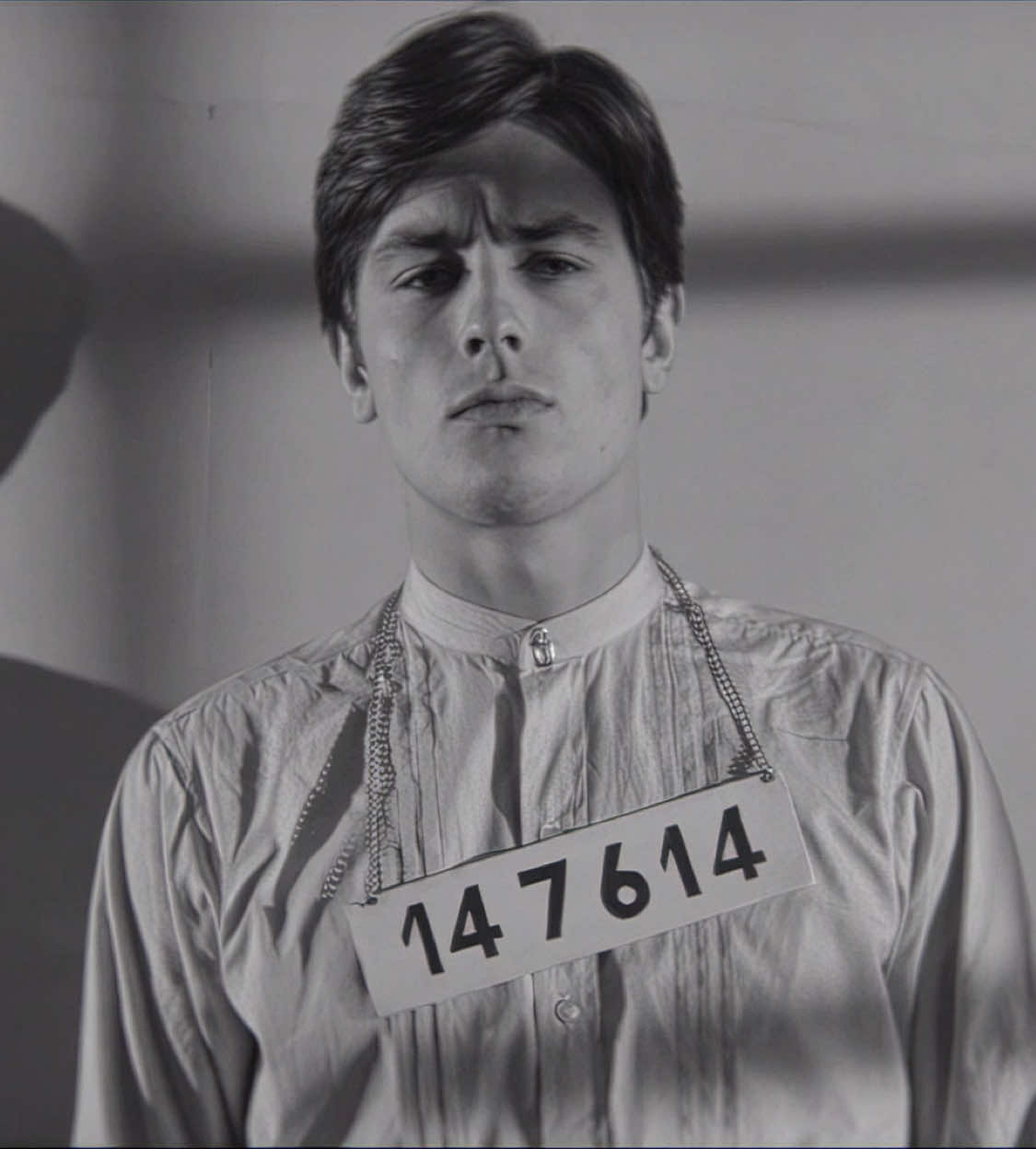 Straight in jail | song name: Never Leave U - Sonny Kane #alaindelon #alaindelonedit #edit #fyp 