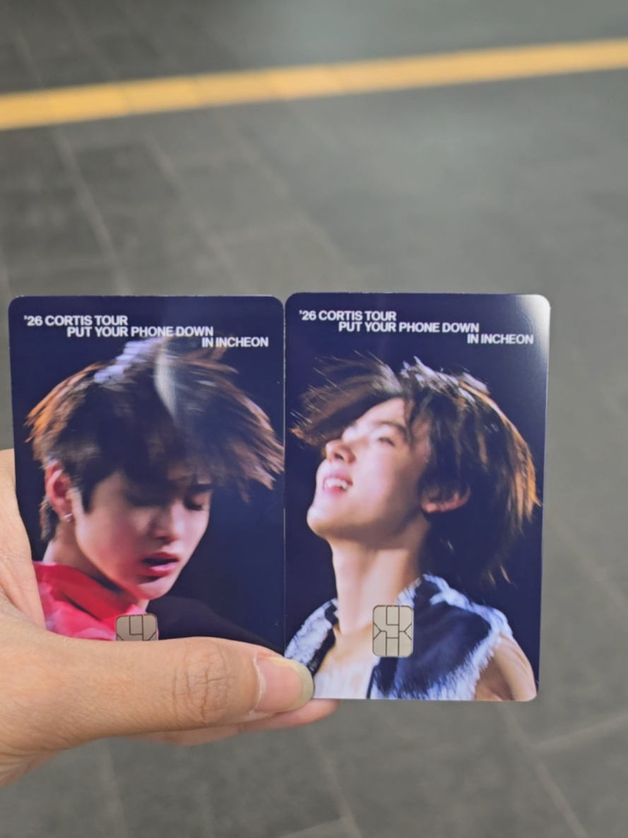 2026 CORTIS TOUR <PUT YOUR PHONE DOWN> IN INCHEON Special Theme Card #cortis #coer #코르티스 #kpop #kpopfyp 