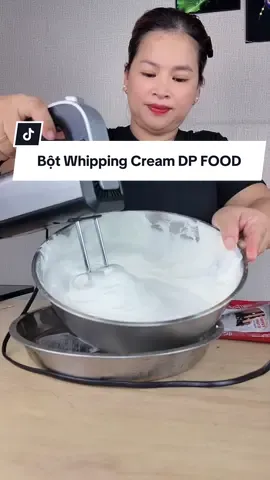Whipping cream làm đồ uống, bánh kem, bông kem dạng xịt.. #quancaphe #xuhuonh #caphe 
