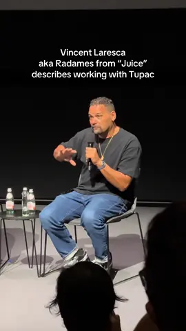 Vincent Laresca  aka Radames from “Juice”  describes working with Tupac #fyp 