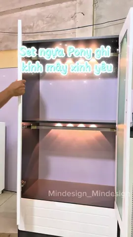 Ngựa ghi xám tone màu sạch sẽ, không kén không gian. Mẫu tủ bé trai bé gái sử dụng đều rất xinh, mời ba mẹ tham khảo cho bé ạ🥰 #tuchobe #mebau #xuhuong #mebimsua #viral 