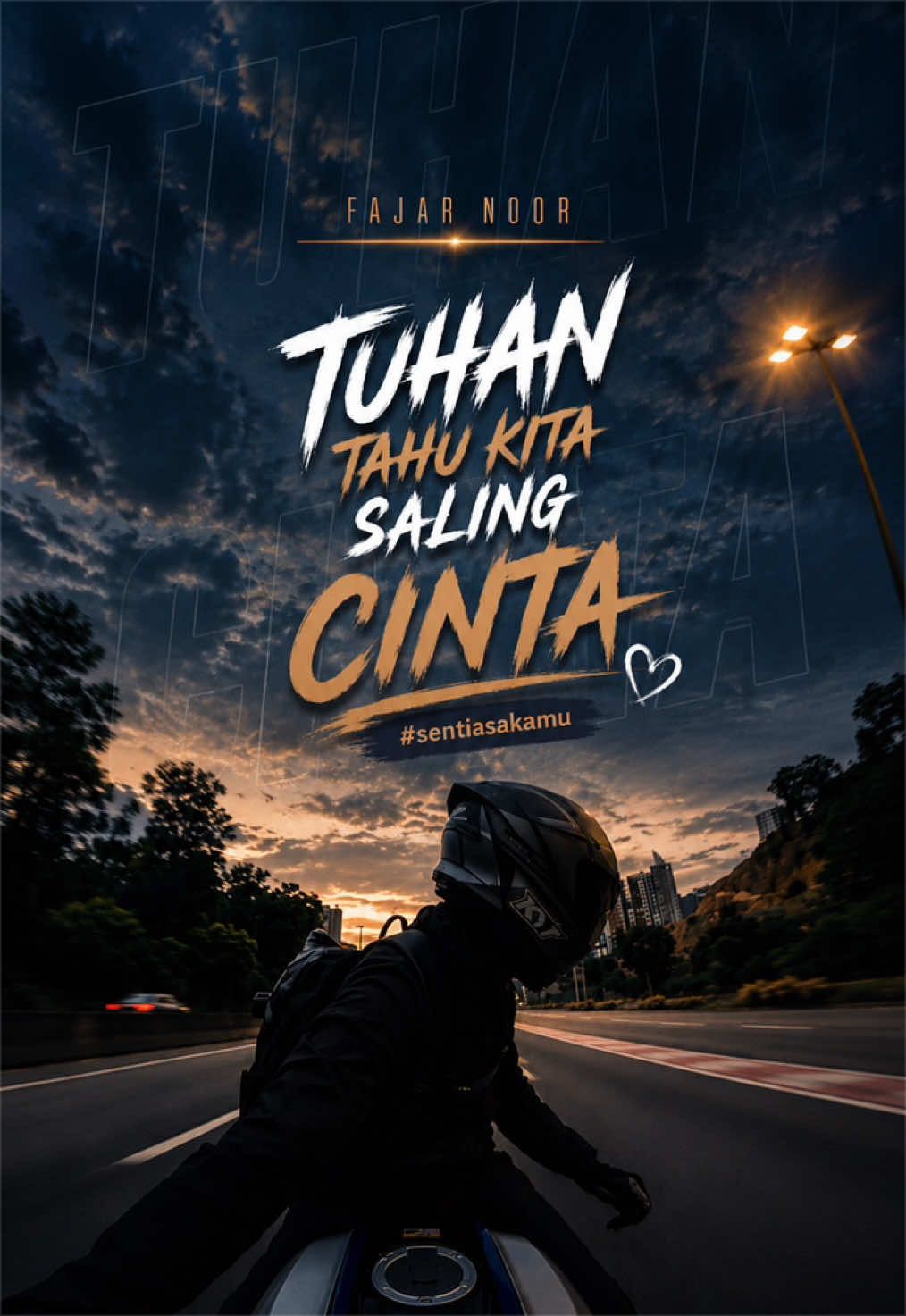 Tuhan tahu kita saling cinta - fajar noor #foryou #therapy #rider #fajarnoor 