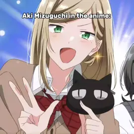 Aki joined in 👀✌️💛 #akimizuguchi #whispermealovesong #sasakoi #anime #fypシ 