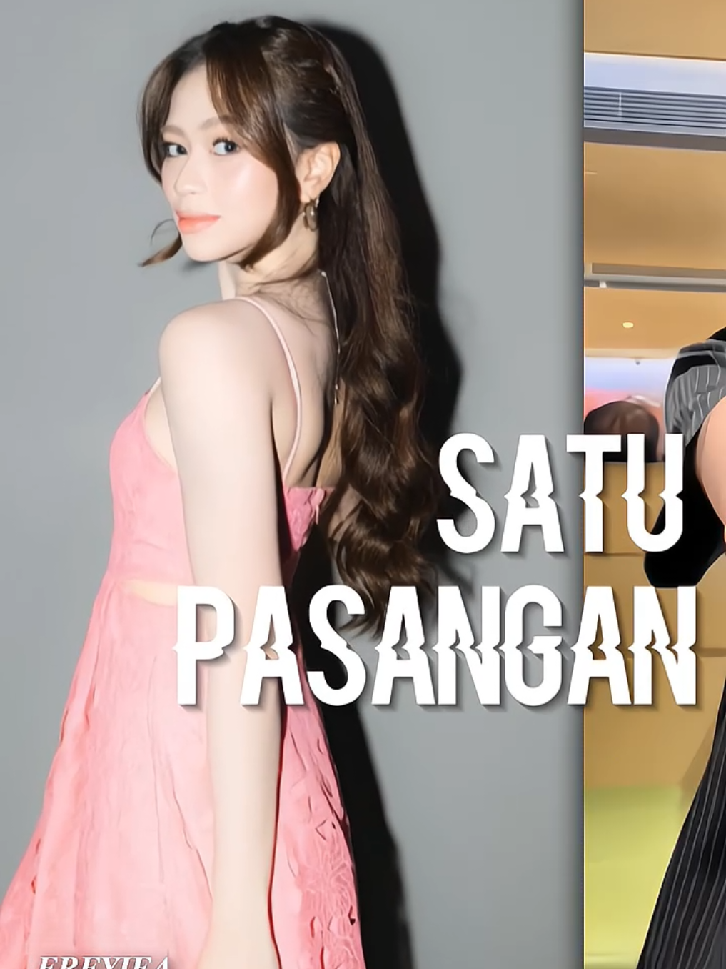 pilih yg pink 🩷@Kathrin🌺  apa yg biru 🩵@christy🐟 #freyajkt48 #christyjkt48 #kathrinajkt48  done ya @FAレンDRA🚀