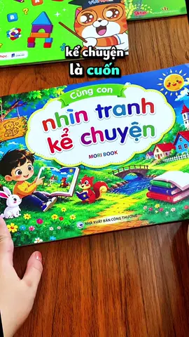 Sách: Cùng con nhìn tranh kể chuyện #cungconnhintranhkechuyen #sachchobe #daycon #daycondungcach #xuhuong 