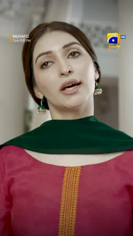 Resham ko shaq ho gaya hai ke Zawar us se shadi nahi kare ga. Watch #Muhafiz daily at 9:00 PM only on Geo Entertainment. #GeoEntertainment #HarPalGeo #GeoTV #whattowatch #foryoupage #fyp #Muhafiz