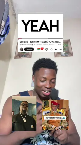 Sarkodi chante pour rendre hommage au Capitaine Ibrahim Traoré 🇧🇫❤️ @Sarkodie  #pourtoi #tiktokburkinafaso🇧🇫🇧🇫🇧🇫🇧🇫 #sarkodi #tiktokghana🇬🇭 #hommageaucapitaineibrahimtraore