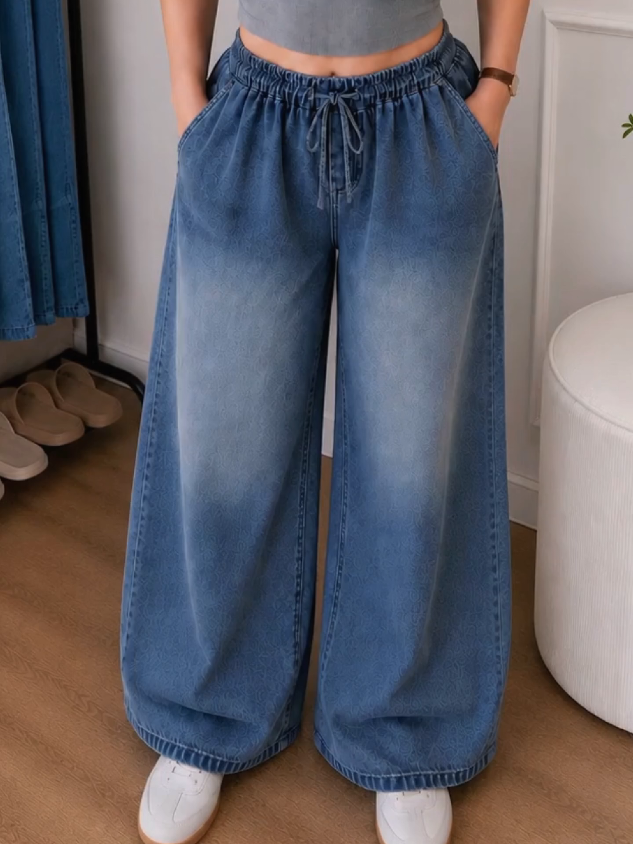 ZAF Collection - Celana Jeans Skena Gombrong Unisex #celanaskena #jeansgombrong #kulothighwaist 