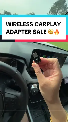 Best adapter for your wired carplay #carplay #wirelesscarplay #cartoks #summervibes #tiktokshopcreatorpicks 