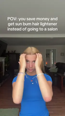 all in one week btw🥹 #sunbum #hair #blonde #savingmoney  