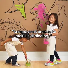 we are animals btw #kids #primate #instinct #painting #fyp 
