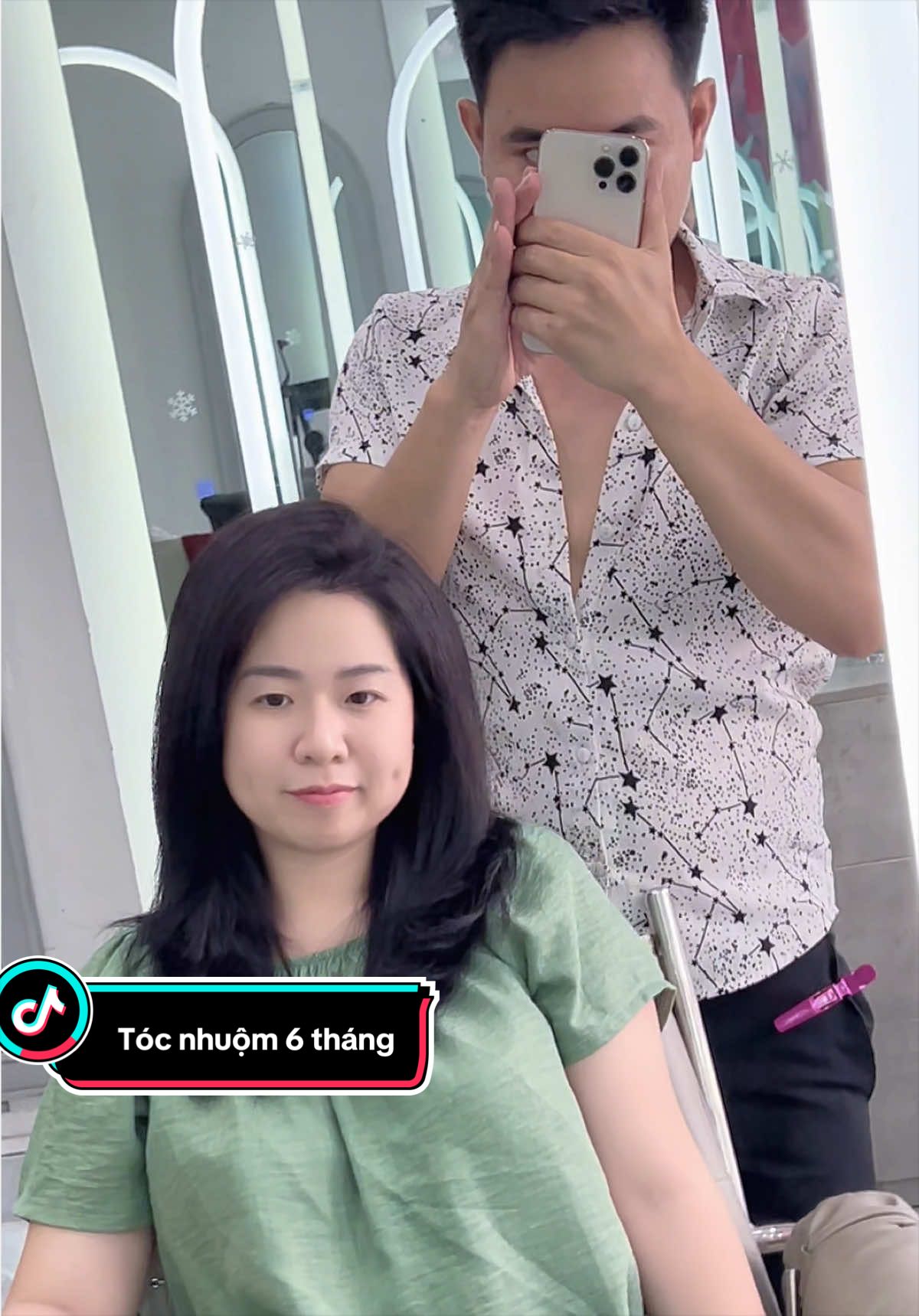 Chuyên mục khqcsh 6 tháng #cuonganhhair #tocdepbinhduong #nhuomtocdep 