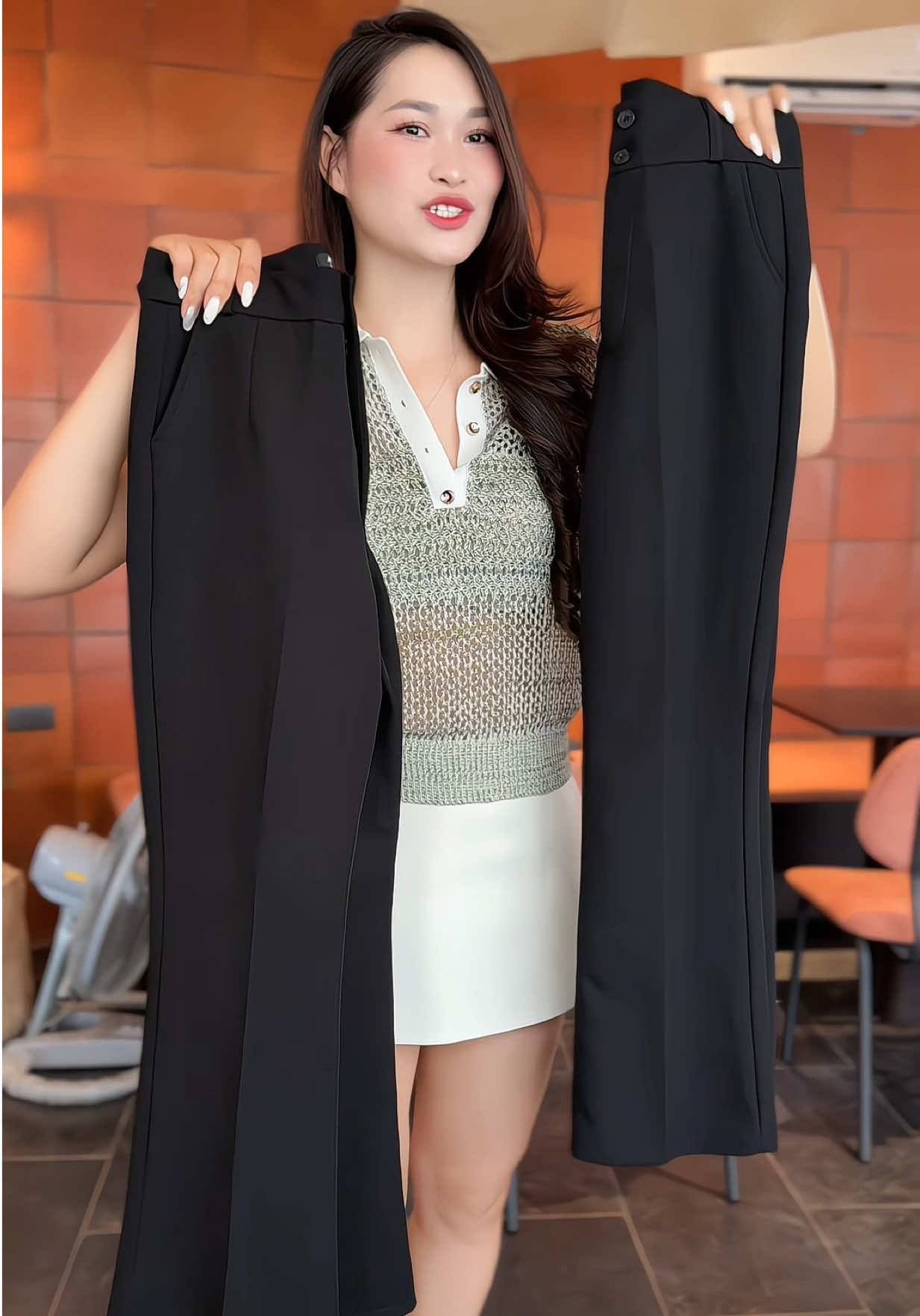 Quần ống loe dáng nấm #quanongloe #xuhuongtiktok 