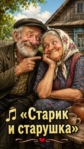🎵 «Старик и старушка» 😂песня с народным юмором о семейной жизни, воспоминаниях о молодости.#песня#юморинка#старикистарушка#eva4eva   