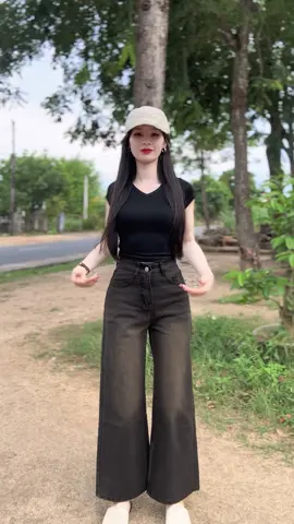 Jeans Quần Jean Ống Suông 