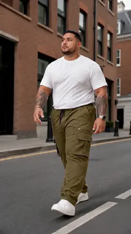 Men's Plus Size Casual Straight Leg Cargo Pants, Multiple Pockets, Comfortable & Durable, Ideal for Daily Wear & Outdoor Activities #trousers #menpants #plussizepants #plussizetshirts #plussizeoutfitideas #plussizespringoutfitideas #plussizemen #plussizeoutfitinspo #plussizeworkoutclothes #plussizestyleinspo
