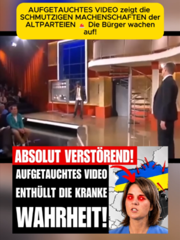 AUFGETAUCHTES VIDEO zeigt die SCHMUTZIGEN MACHENSCHAFTEN der ALTPARTEIEN 🚨 Die Bürger wachen auf!