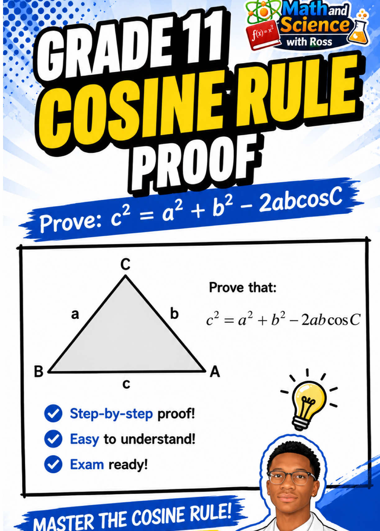 #kevinmathscience #mathematics #grade11 #CAPS #cosinerule  GRADE 11 Here is a proof for you 