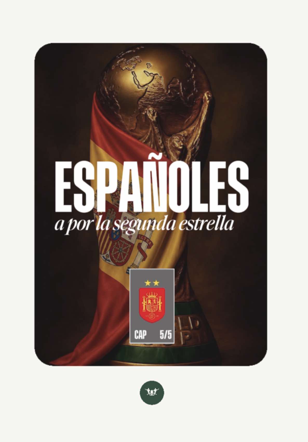 Capítulo 5/5: “El día ha llegado”  España puede ser campeón del mundo contra Argentina, es el día de bordar la segunda estrella.  #españa #lamineyamal #campeones #mundial2026 #españoles 