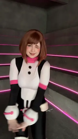 Uraraka deserves more love, don't you think? 🩷 #uraraka #ochakouraraka #myheroacademia #cosplay #animecosplay