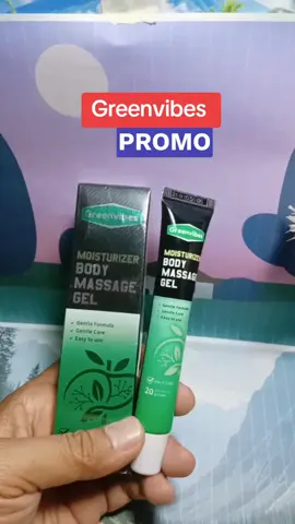 Greenvibes  Moisturizer Body Massage Cream  #greenvibes #bodymassage #gel  #larismanis #fyppppppppppppppppppppppp 