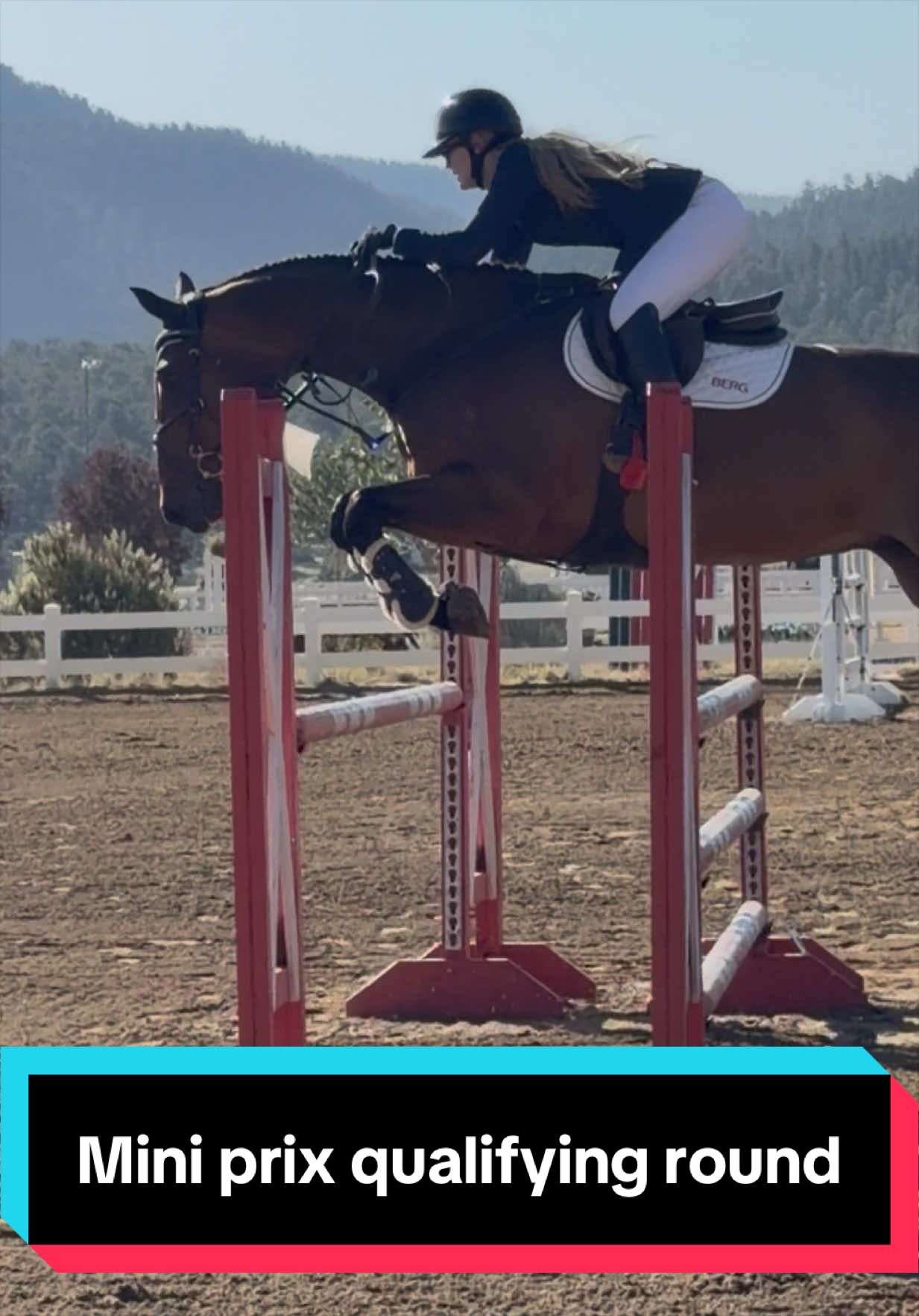 Qualifing round for the $5,000 mini prix! So proud of this ride! 🙌 #horsegirl #fyp #farmlife #competing #voiceover 