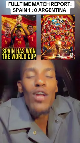 FULLTIME MATCH REPORT: SPAIN 1 : 0 ARGENTINA  #footballtiktok #tiktokuganda🇺🇬🇺🇬🇺🇬 #everythingcanwait #gotvfifaworldcup26 #dstvfifaworldcup26 