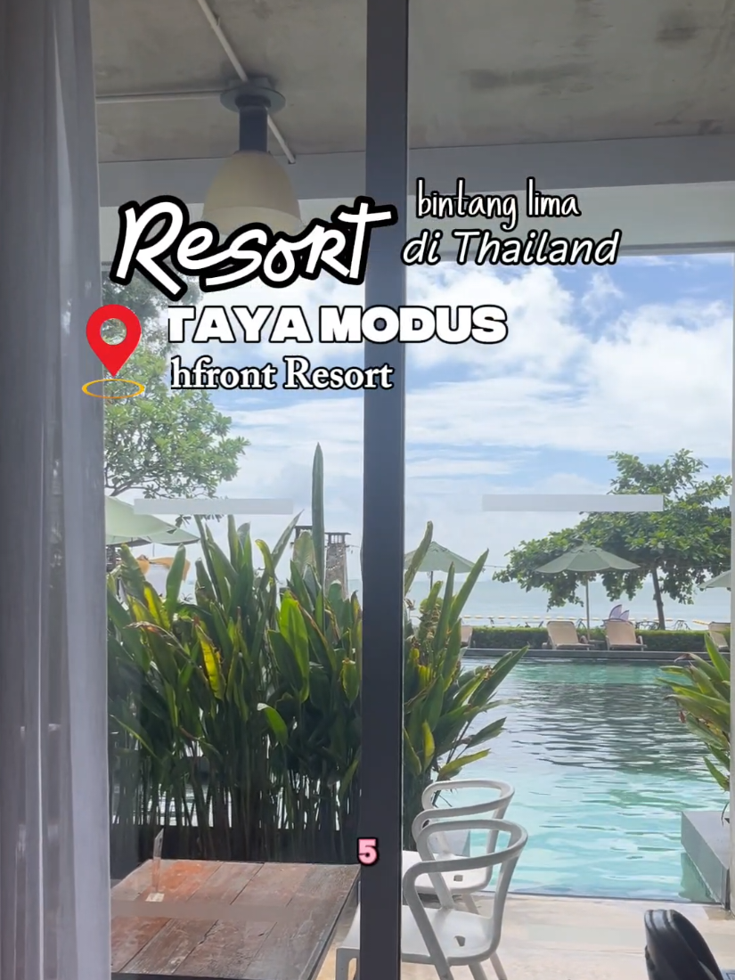 Penginapan yang bikin susah move on dari Pattaya. 🌊🤍 Nggak cuma karena view lautnya, tapi suasananya juga bikin pengen rebahan lebih lama. Strategis dan enak banget buat liburan 💆🍃 📍Modus Beachfront Resort Pattaya 🇹🇭 #thailand  #tripkol #travelwithtripcom #nexmodusBeachfrontResort #HotelReview 