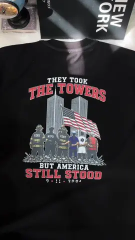 Honoring 343 firefighters shirt - September 11, 2001 - We will never forget 🥹❤️ #343firefighters #neverforget #firefightertribute #inhonor #911memorial 
