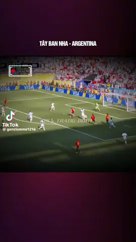 Tây Ban Nha - Argentina Chung kết Fifa World Cup 2026 Thế trận một chiều thẻ đỏ bước ngoặc và bàn thắng kết liễu trong hiệp phụ. Lần cuối của Goat MESSI tại World Cup. #worldcup2026 #xuhuong #worldcup #messi #goat🐐 