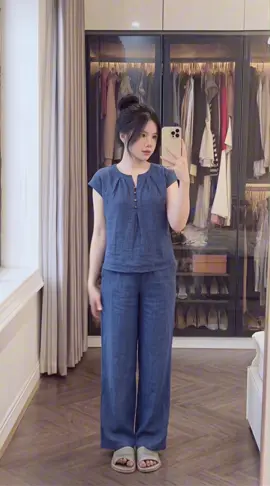 Bộ đũi nữ thanh lịch basic 