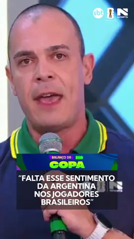 MANO DESABAFOU 😤 @mauricioborgesmano elogiou o sentimento que os jogadores e o técnico da Argentina, Scaloni, demonstraram após a derrota e aproveitou para mandar um recado para os jogadores brasileiros: 