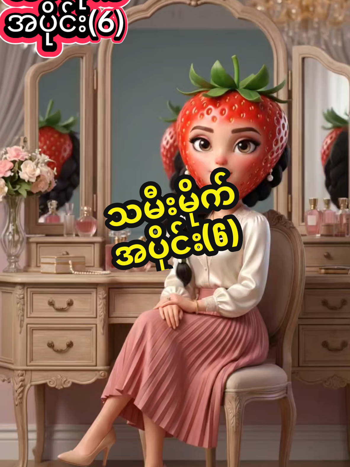 #part6 #သမီးမိုက် #သူပြောသလိုရောပြည့်စုံပေမယ့်စိတ်ချမ်းသာရပါ့မလား#aiartist #creatorsearchinsights 