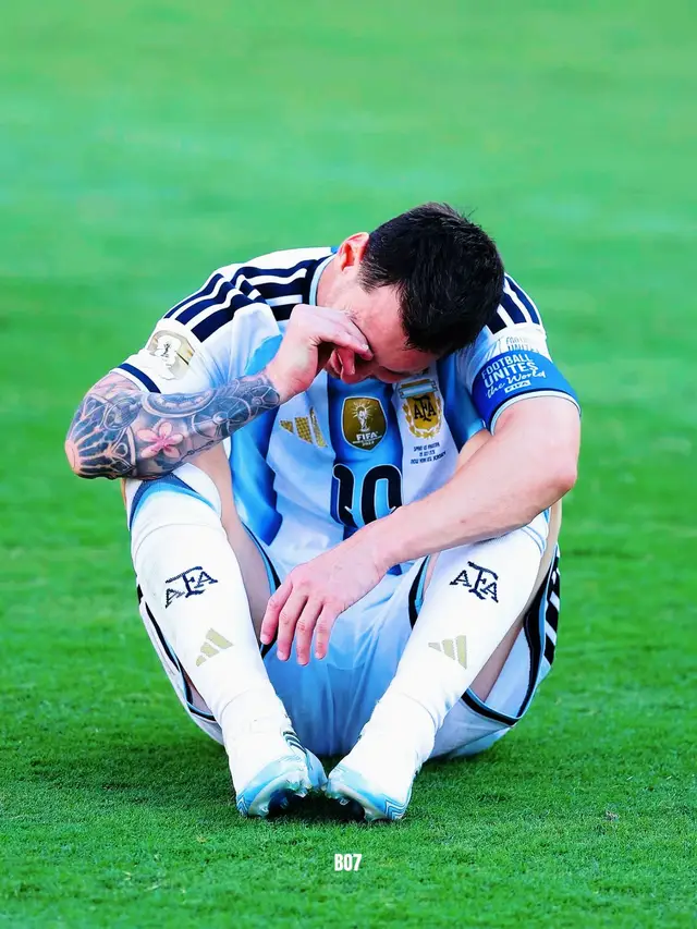 Lionel Messi after the final of the 2026 World Cup against Spain. #messi #leomessi #argentina #worldcup2026 #football 