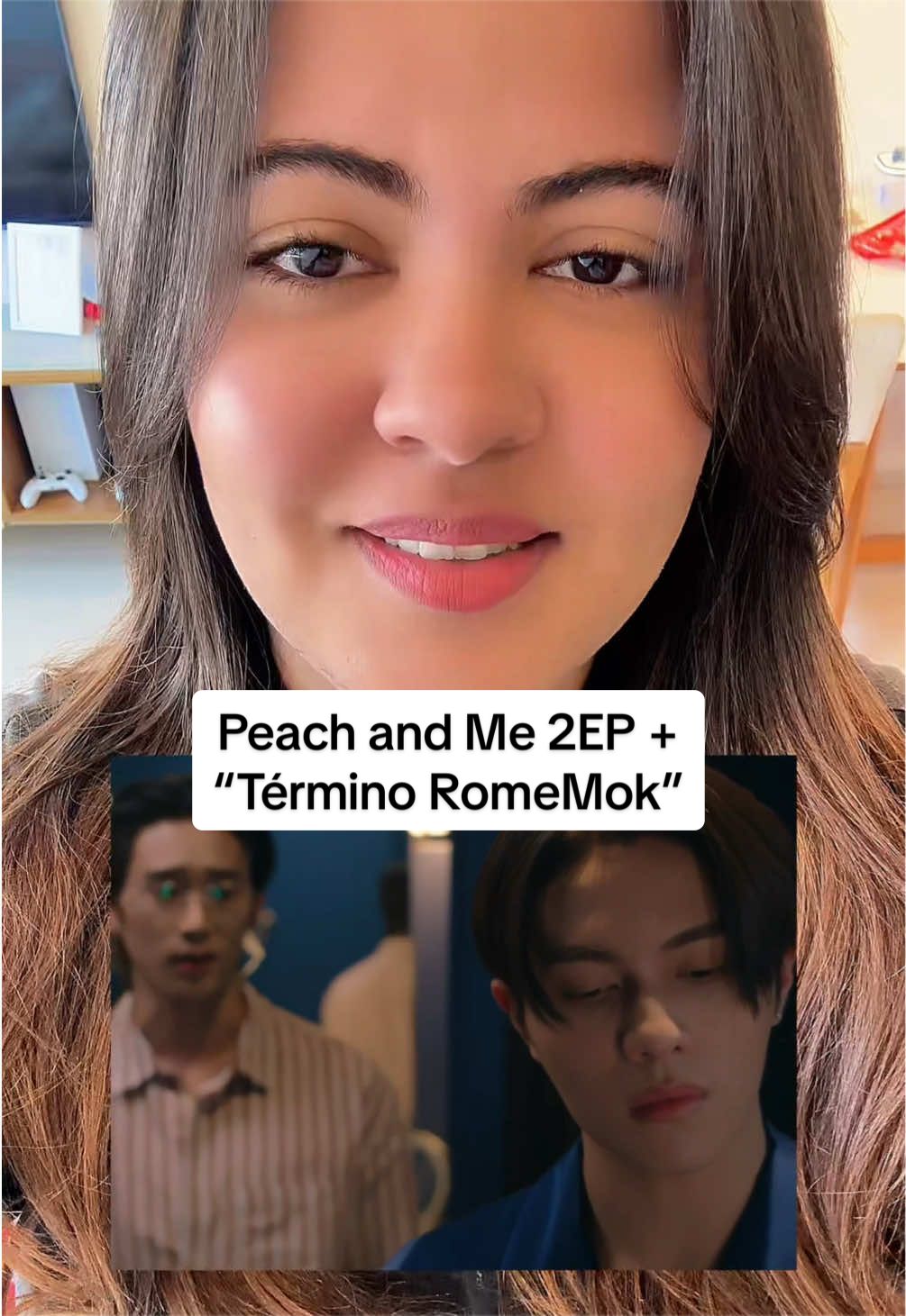 Ainda tá podendo falar de Peach and Me? Tô gostando bastante da série, mas confesso que não esperava esse “término” dos RomeMok, tô ansiosa pra ver o que vai acontecer nos próximos episódios, é uma pena que vai ser tão curtinho, tô atrasada mas não poderia deixar de falar deles 🥹❤️  #PeachAndMeSeriesEP2 #WilliamEst #PondPhuwin #PerthSanta #EmiBonnie 