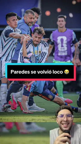 Paredes se volvió loco 😭 #fifaworldcup #TikTokDeportes 
