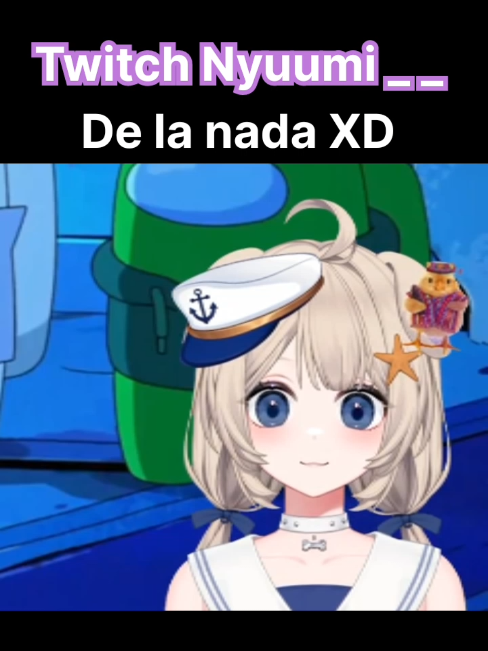 De la nada #clip #Nyuumi #humor #Twitch 