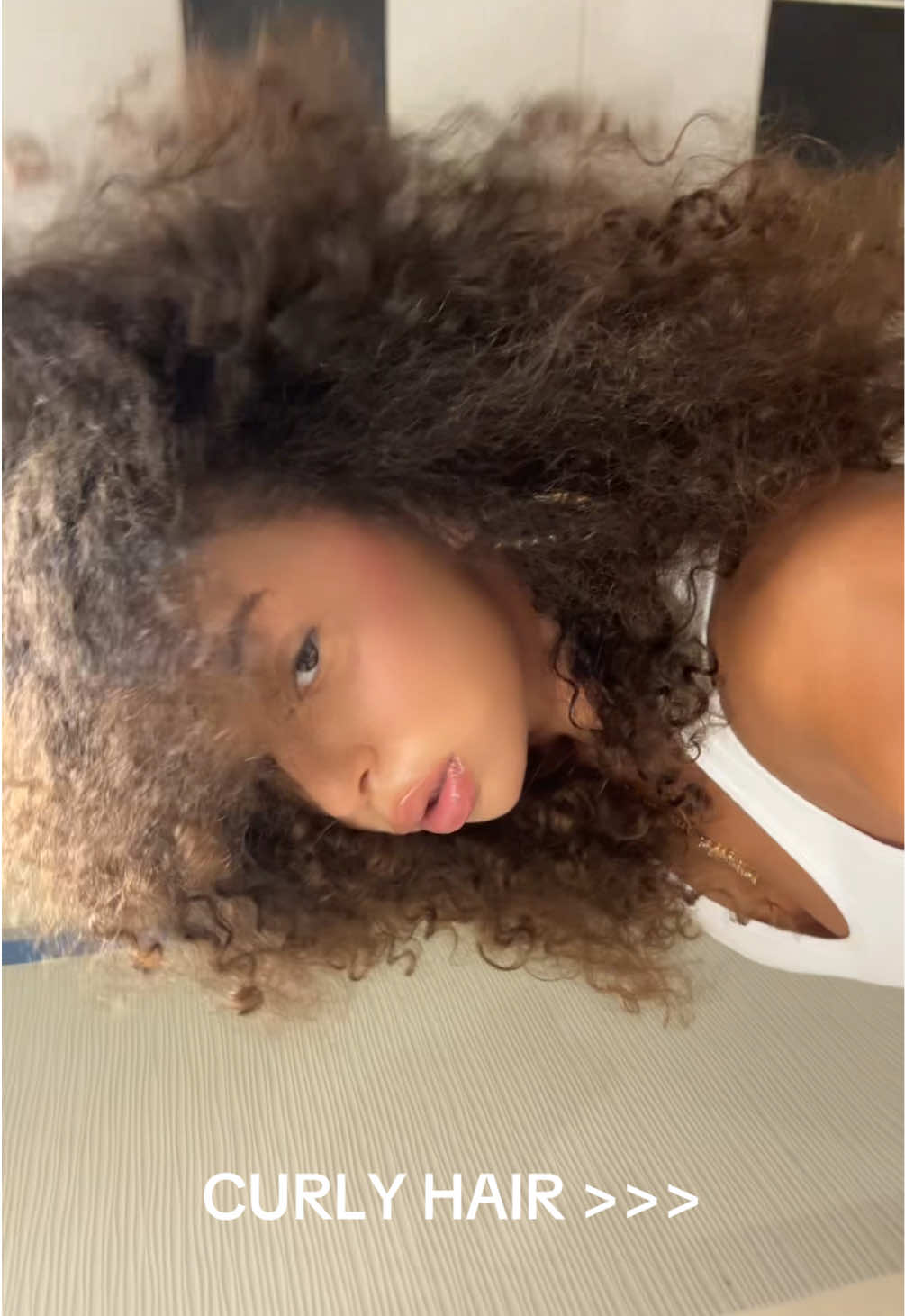 #curlyhair #fyp 
