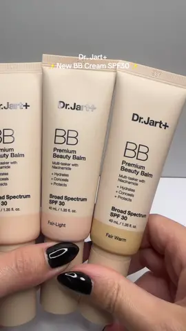 New bb cream with spf 30 @DrJart North America #drjart #drjartbbcream #bbcream #spf30 #tiktokshopcreatorpicks 