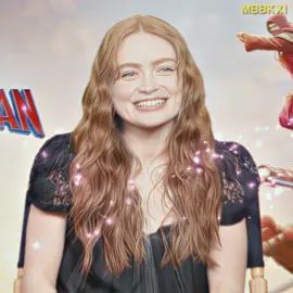 Sadie grew up with Tom as Spider-Man  I can't wait to finally see the movie… and to see Sadie in action #sadiesink #sadiesinkedit #fyp #viral | Sadie Sink | Sadie Sink Edit | Sadie Sink Interview | Sadie Sink Interview Edit 
