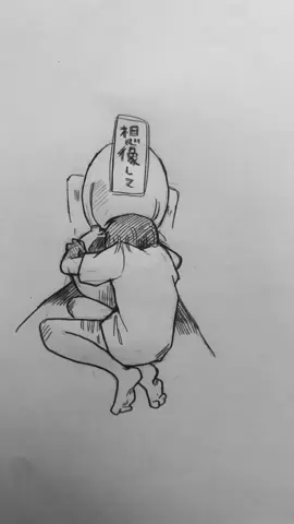 もう二度と幸せになれるなんて思わないわ                #イラスト #アナログ 