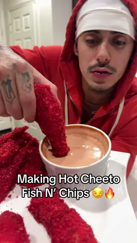 GOOOO CRAZYY #chefsuie #hotcheeto #fishnchips #mexicantiktok #viral 