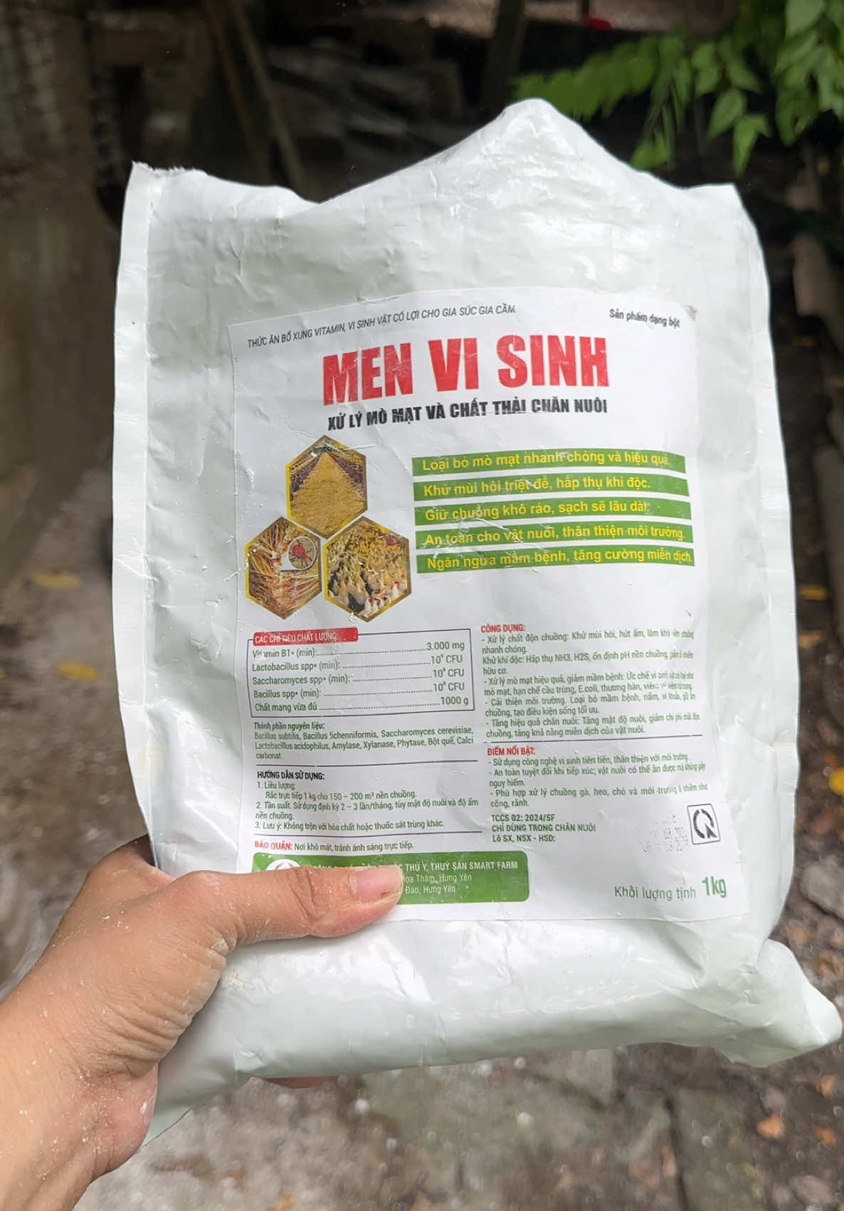 Men rắc chuồng trại tiêu phân khử mùi#hoataphoa96 #menvisinh #xuhuongg 